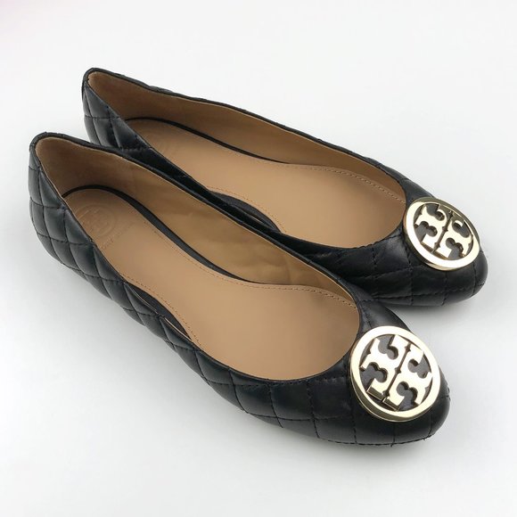 Tory Burch Shoes - Tory Burch Quilted Leather Flats